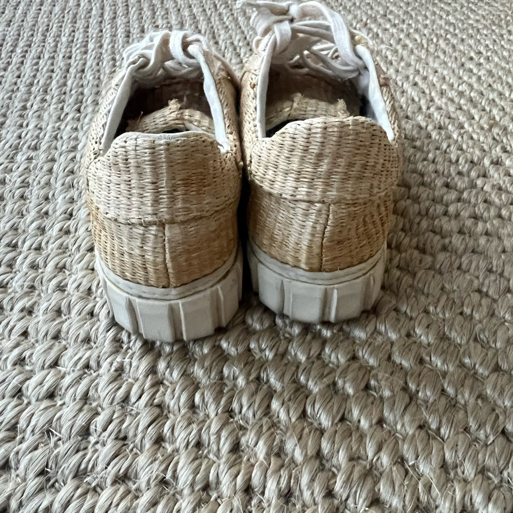 Farm Rio Woven Straw Rafia Shoes - Picture 6 of 8